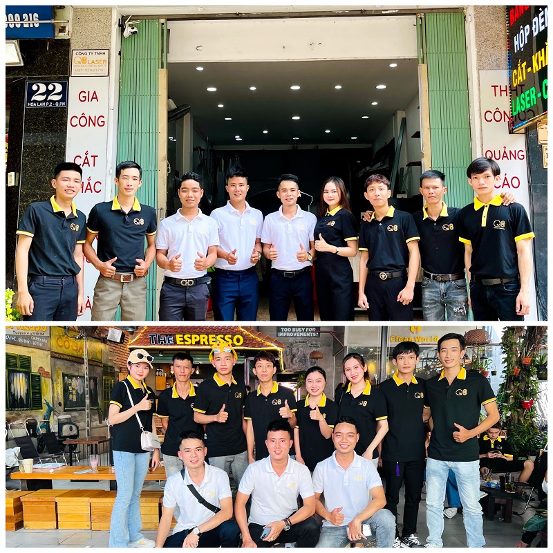 Thành phẩm chữ nổi inox