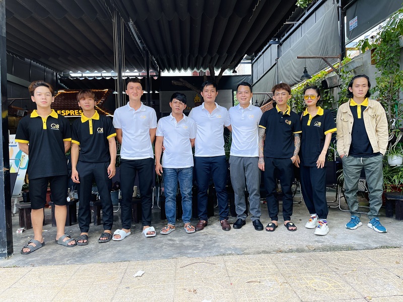 Gia công chữ nổi tại xưởng Q8 Store