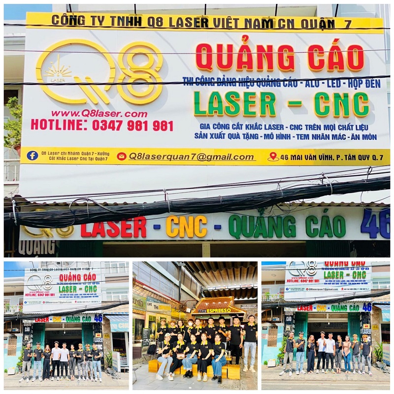 Không gian xưởng Q8 Store